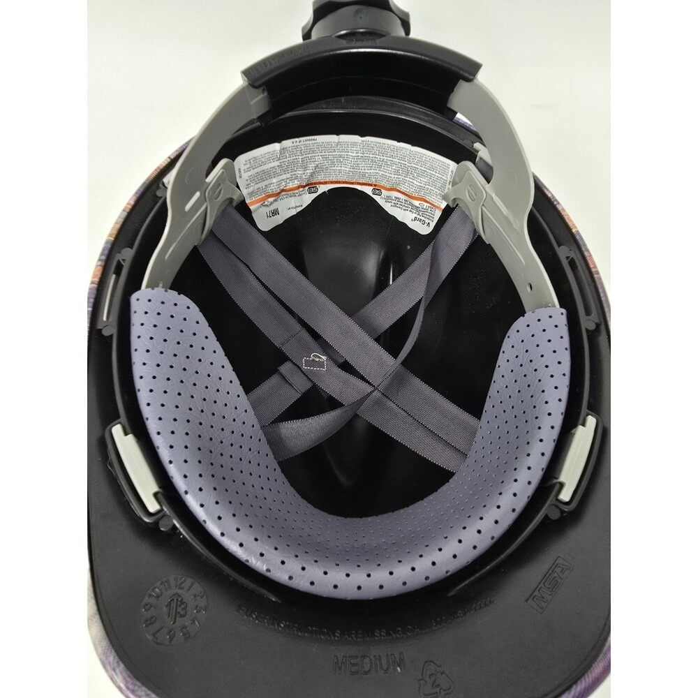 Adjustable Hard Hat American Flag/Eagle Design View 5